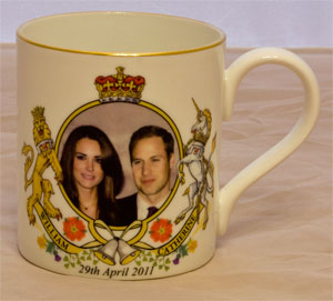 Royal Wedding mug 2011